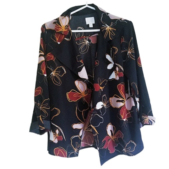 NEW 14th & Union Drapey Trapeze Jacket - Picture 2 of 6